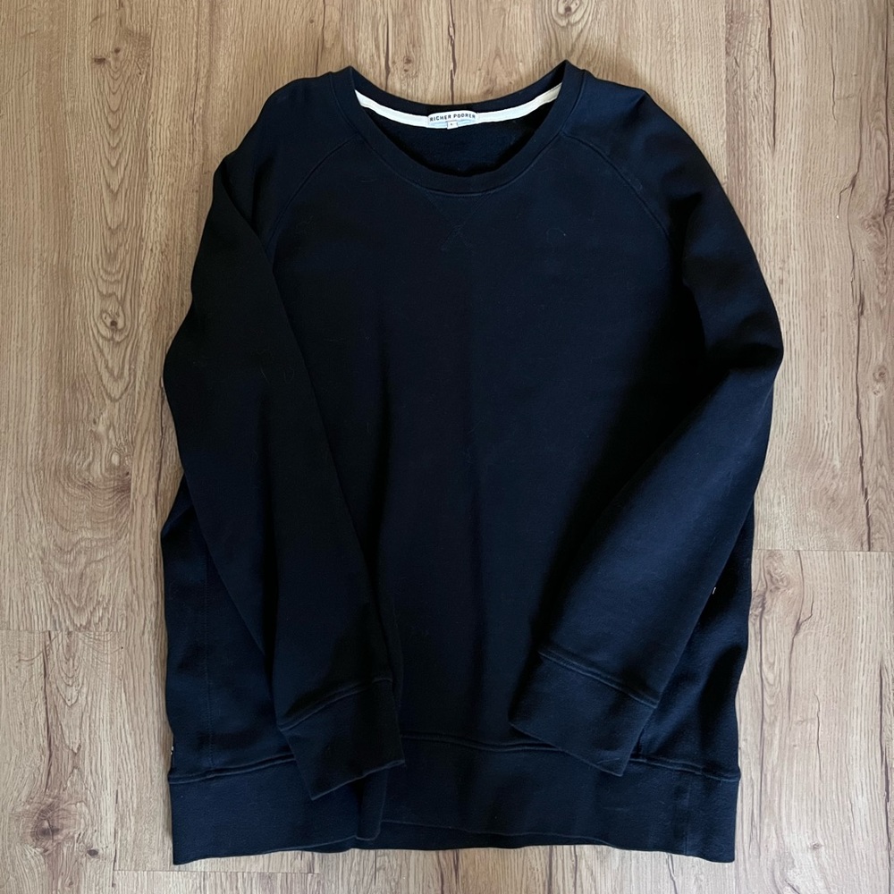 Richer Poorer stretch neck sweater.